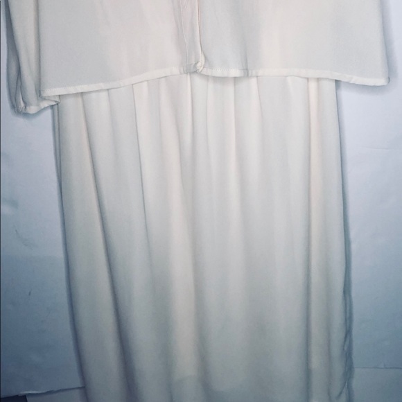 Maison Jules Sleeveless Off White Flowy Dress - Picture 7 of 10